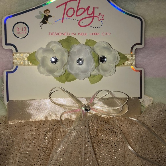 Toby tutu, headband and slippers! HOST PICK! - Picture 2 of 4